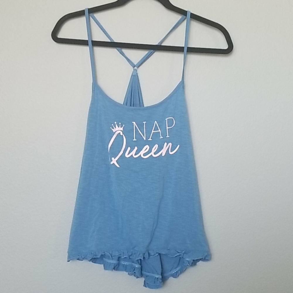 Adore Me Nap Queen Racerback Tank Top Womens Medium Casual Lounge Sleepwear